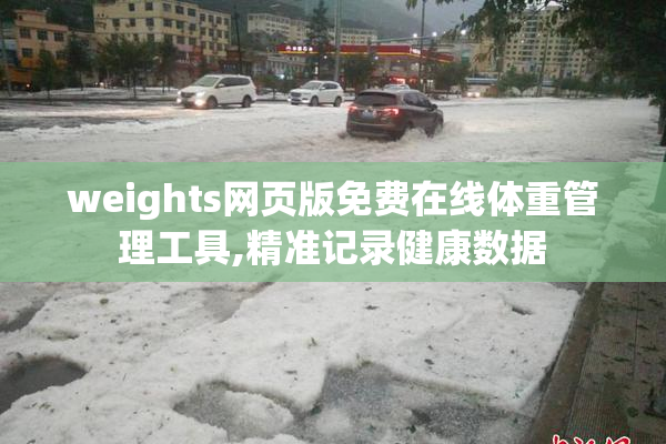 weights网页版免费在线体重管理工具,精准记录健康数据