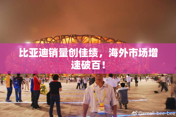 比亚迪销量创佳绩，海外市场增速破百！