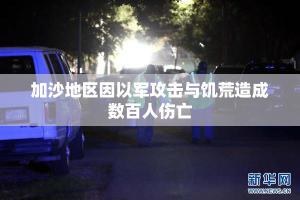 加沙地区因以军攻击与饥荒造成数百人伤亡