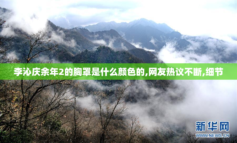 李沁庆余年2的胸罩是什么颜色的,网友热议不断,细节