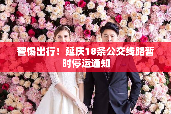 警惕出行！延庆18条公交线路暂时停运通知