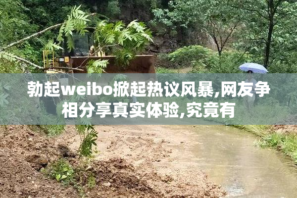 勃起weibo掀起热议风暴,网友争相分享真实体验,究竟有