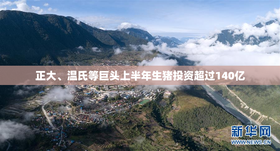 正大、温氏等巨头上半年生猪投资超过140亿