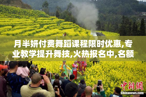 月半妍付费舞蹈课程限时优惠,专业教学提升舞技,火热报名中,名额