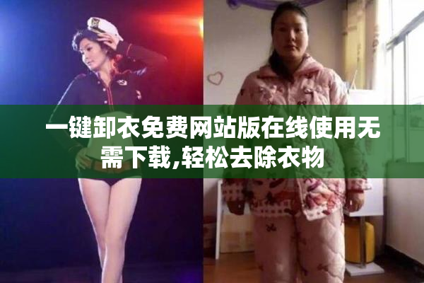 一键卸衣免费网站版在线使用无需下载,轻松去除衣物