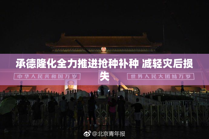 承德隆化全力推进抢种补种 减轻灾后损失