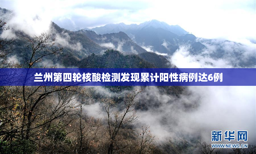 兰州第四轮核酸检测发现累计阳性病例达6例