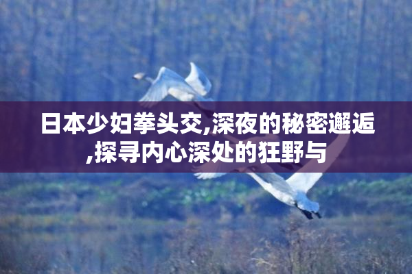 日本少妇拳头交,深夜的秘密邂逅,探寻内心深处的狂野与