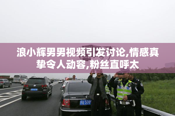 浪小辉男男视频引发讨论,情感真挚令人动容,粉丝直呼太
