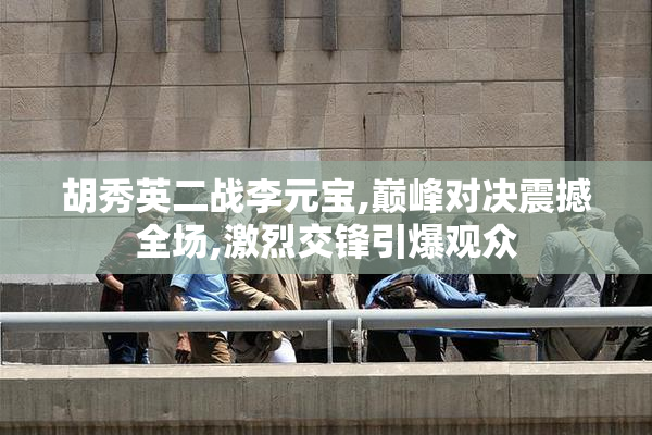 胡秀英二战李元宝,巅峰对决震撼全场,激烈交锋引爆观众