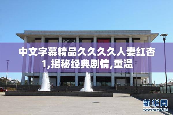 中文字幕精品久久久久人妻红杏1,揭秘经典剧情,重温