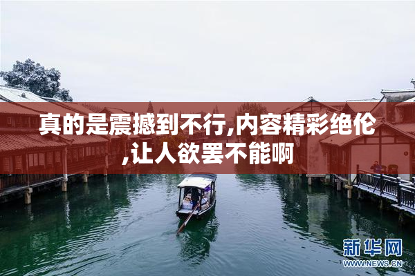 真的是震撼到不行,内容精彩绝伦,让人欲罢不能啊