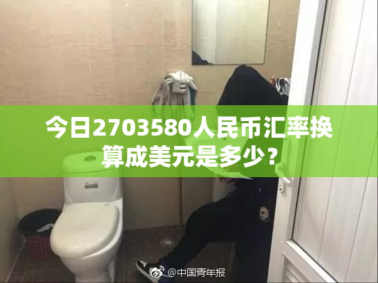 今日2703580人民币汇率换算成美元是多少？