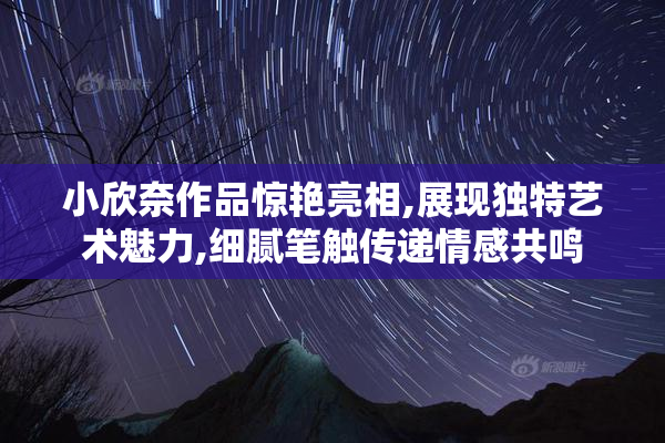 小欣奈作品惊艳亮相,展现独特艺术魅力,细腻笔触传递情感共鸣