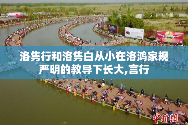 洛隽行和洛隽白从小在洛鸿家规严明的教导下长大,言行